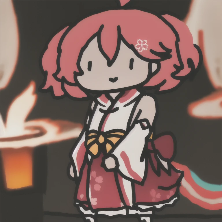 Highest quality,Absurd resolution, One girl,alone, Miko 2, sakura miko,