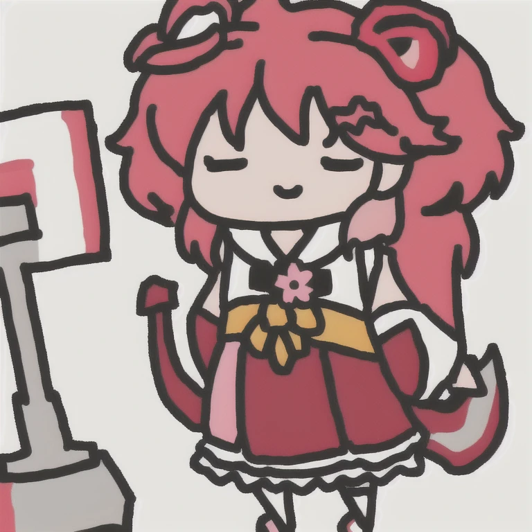 Highest quality,Absurd resolution, One girl,alone, Miko 2, sakura miko,