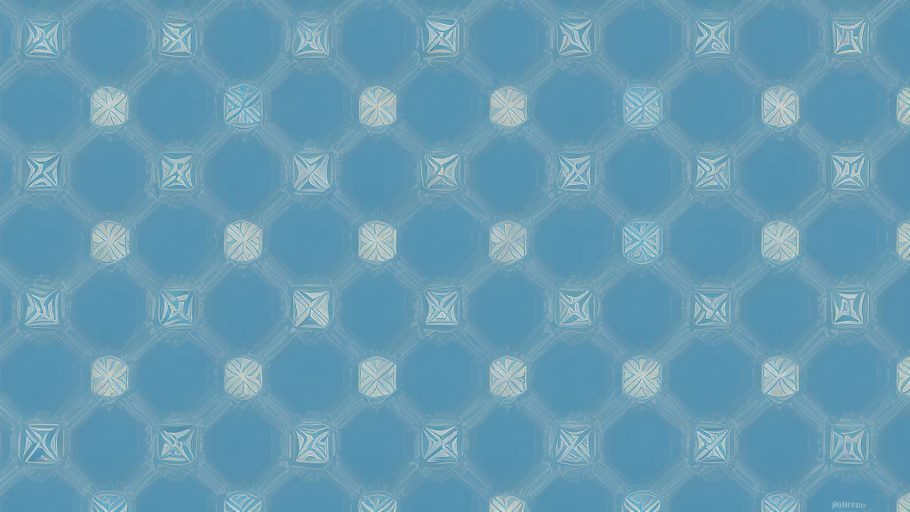 make a pattern with large geometric designs