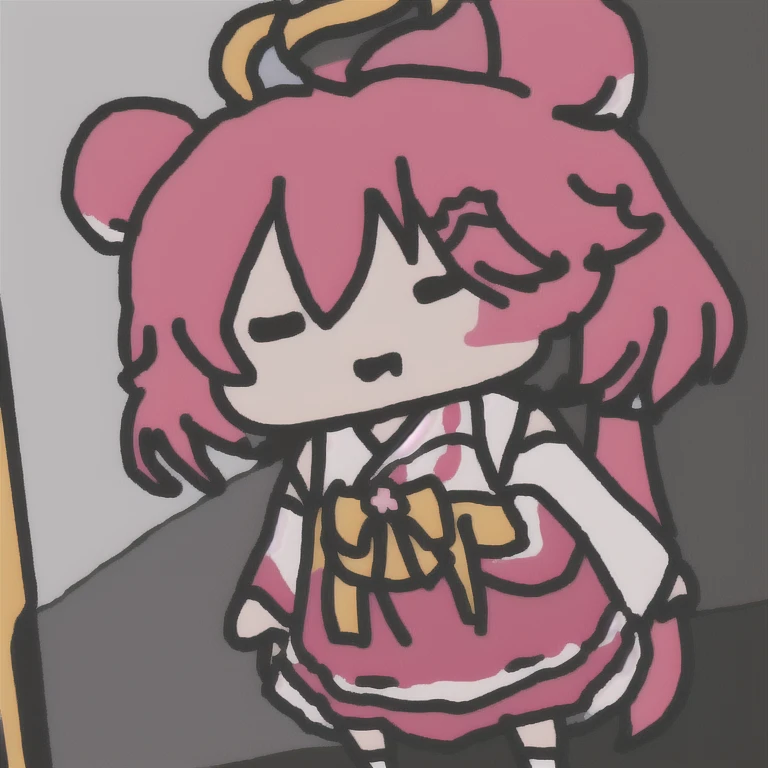 Highest quality,Absurd resolution, One girl,alone, Miko 2, sakura miko,