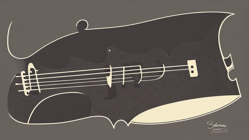 Create a striking t-shirt design featuring a minimalist sketch of an acoustic guitar, emphasizing its classic and timeless appeal. The sketch should capture the essence of the guitar's elegant curves and intricate details, focusing on its essential elements such as the sound hole, fretboard, and strings. Use clean lines and shading to enhance the depth and texture of the sketch, creating a sense of craftsmanship and musical passion. Consider incorporating subtle accents like musical notes or a gentle shadow to add dimension and visual interest. This concept celebrates the beauty and simplicity of musical instruments, appealing to musicians and music enthusiasts who appreciate both artistry and the power of melody. Capture the essence of musical creativity and expression in a design that resonates with elegance and sophistication.  design style from a t-shirt