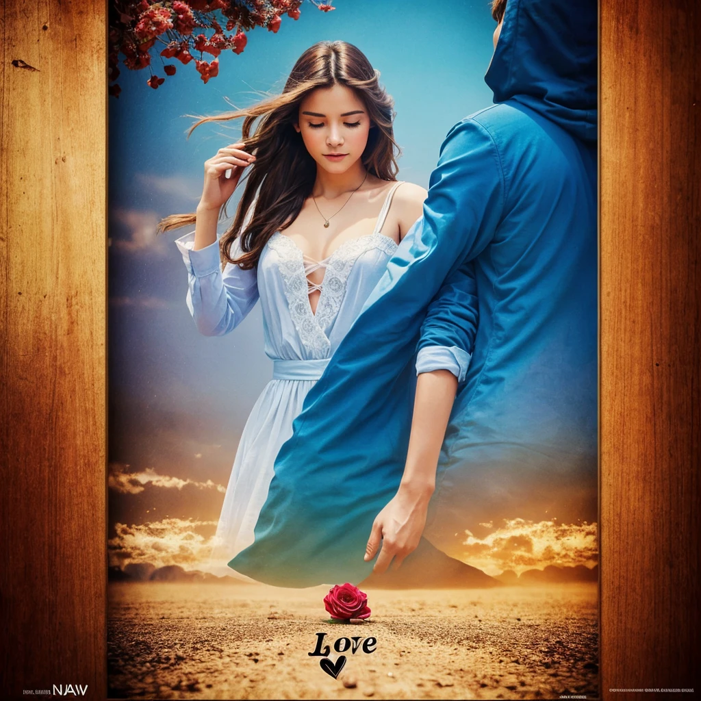 Create a poster of love story
Using more beautiful color and quality of pic should be outstanding