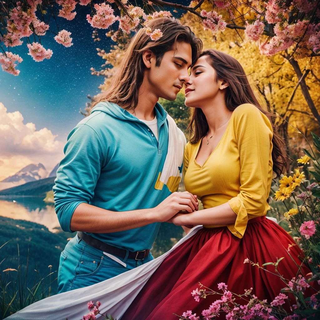 Create a poster of love story
Using more beautiful color and quality of pic should be outstanding