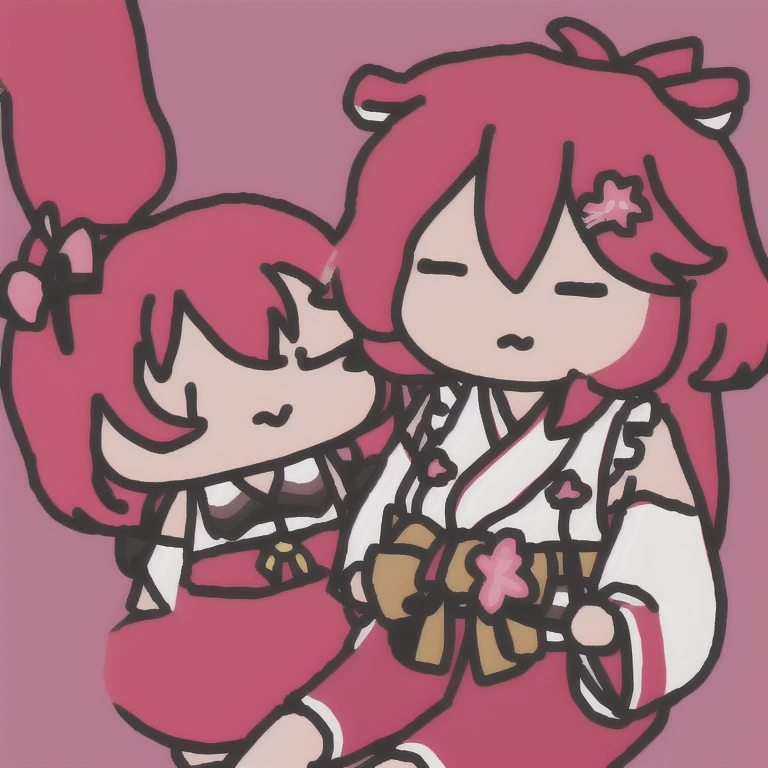 Highest quality,Absurd resolution, One girl,alone, Miko 2, sakura miko,