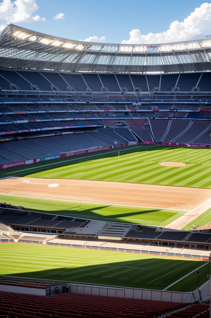 As if I were inside the stadium and could see everything inside it