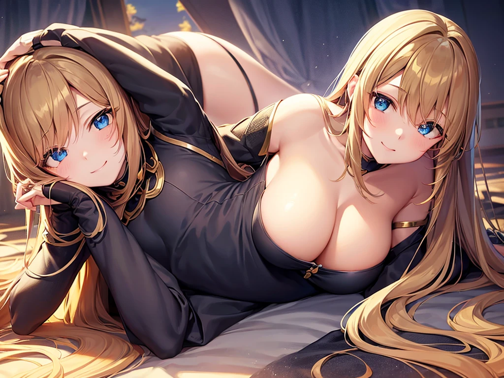 (Masterpiece, Top quality: 1.5), nsfw, sitting on bed, (1boy and 1girl are having sex on the bed:1.3), (Mythra :1.3),(breast grab from behind:1.3), a boy is with black hair , (large breasts:1.3), (cleavage:1.2), standard weight, Blonde Hair, 15 year old, angry, (flustered:1.3),  sexual climax:1.2, open mouth, bedroom ,cum:1.3, arms up