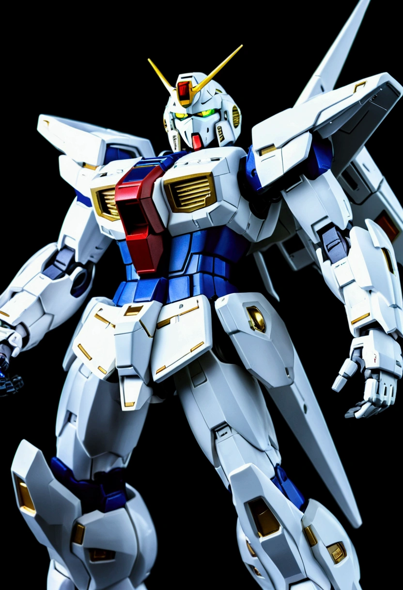 Best Quality, Hi-Nothing,  gundam zero, Masterpiece, Under the moon