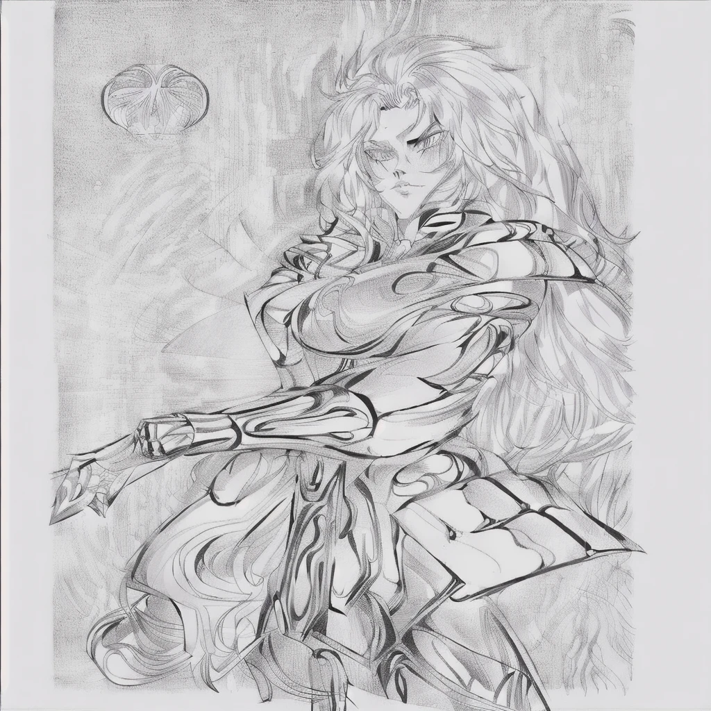 a drawing of a woman with a futuristic outfit and a gun, girl in knight armor, perfect line art, extremely thin ink lineart, lineart behance hd, fantasy paladin woman, beautiful line art, bold lineart, female paladin photo, intense line art, lineart limpo, female rider, complex fantasy character, female paladin portrait