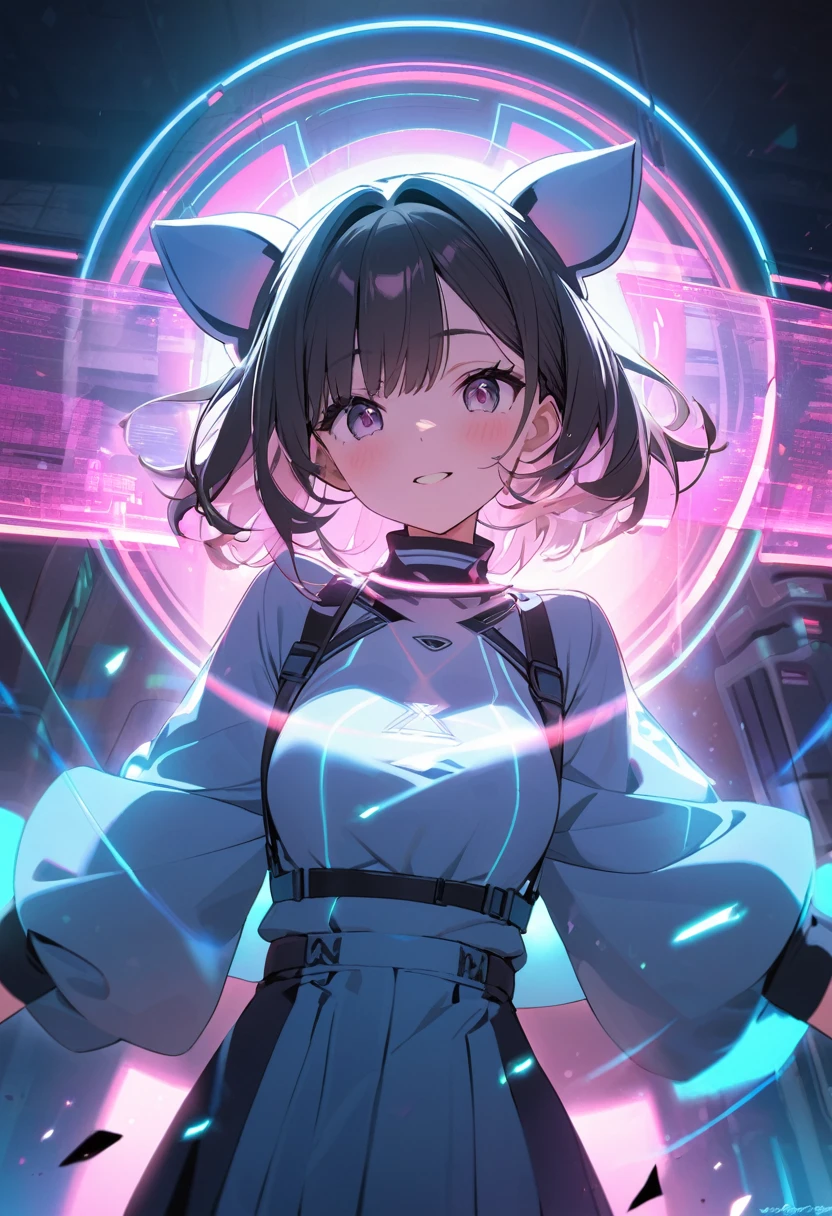 Holographic glow effect
