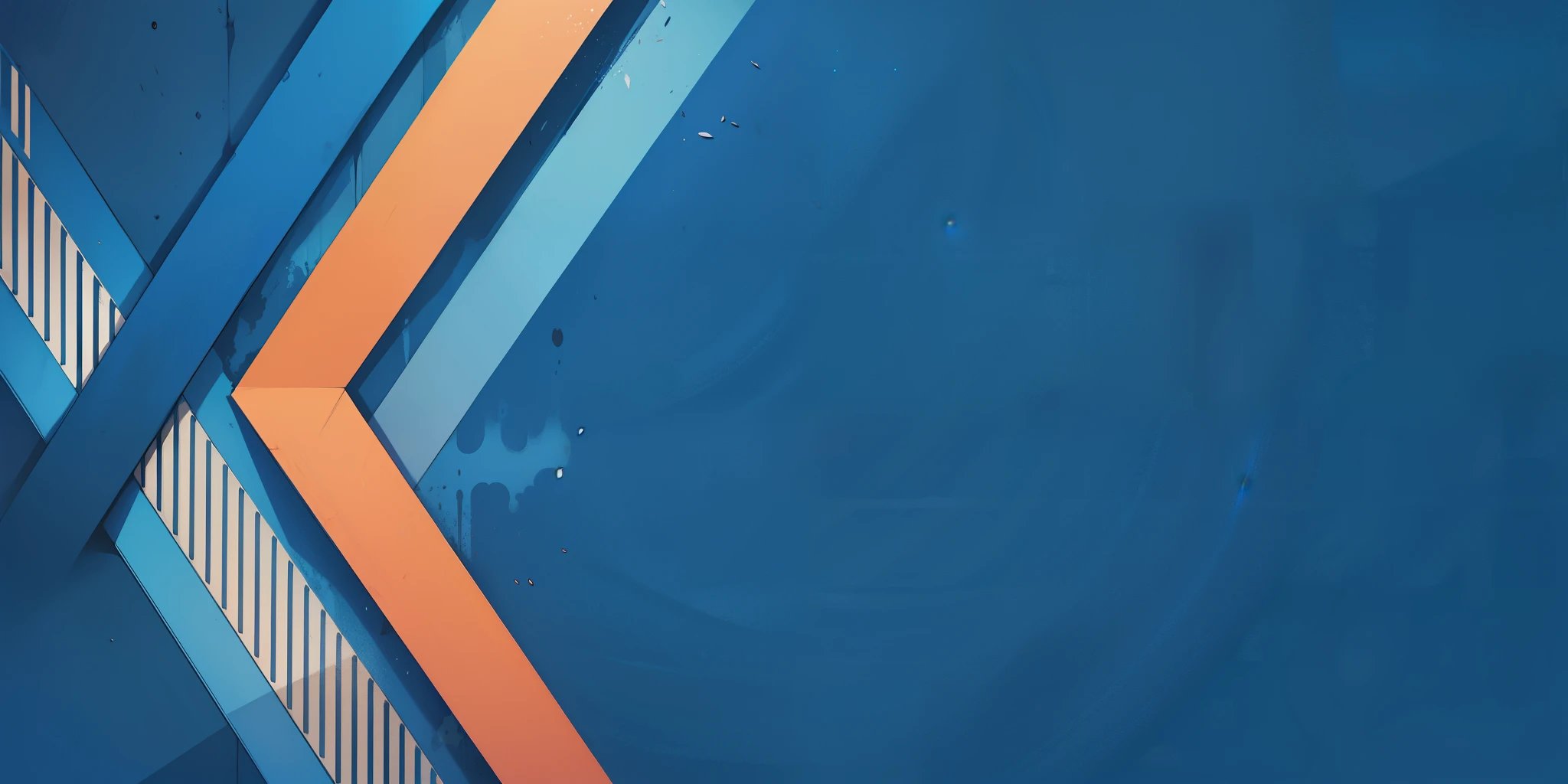 Create a background, with blue ans some elements 