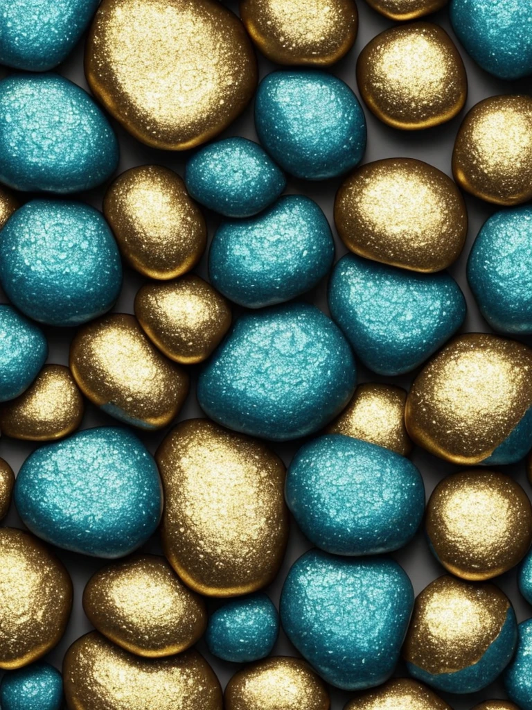 a close up of a bunch of blue and gold rocks, a microscopic photo by Mario Dubsky, deviantart, abstract art, abstract 3 d artwork, gold black and aqua colors, gold and blue, colors with gold and dark blue, amazing detail digital art, golden organic structures, phone wallpaper hd, great digital art with details, gold and teal color scheme