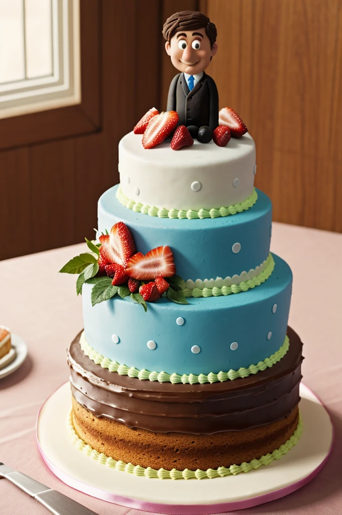 Animated but realistic cake 