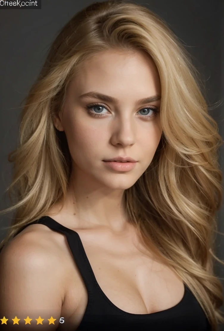 Girl, blond, Big, tight dress, Slim waist, beautiful body, Model, special face, realisti
