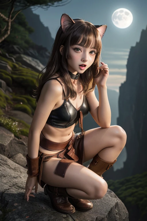 Highly detailed face、4K,8K,masuter piece、NSFW、((Punkish Girl))、The wind is blowing、Well-formed face、Girl Naked、barechested、((Nothing is worn))、fullnude、Naked 14 years old、fullnude、８Head and body、a small face、A slender、Very skinny、skinny、tiny chest,Ribs、discreet breasts、Smaller chest、small tits、beauty legs、Constricted waist、dented belly、Model body type、Beautiful hair、Backgrounds that look like real photos、(((Head-to-toe frame-in)))、outside of house、(((One leg is a thigh boot)))、(((Thigh strap for only one leg)))、((walking away))、Happy face、(((Wearing a dog collar)))、A devastated world、century、Decadent world、Ruins after a nuclear war、madmax、Wasteland、A desert、dead wood、Sand and dust、Fighting tribes、tribe、((((Modified Trucks)))、G-Shock、((((baddest))))、((opposition party))、thief、Fine dust、、((Collage of 3 divisions))、(((Sand and dust)))、Skin without reflections、Sit on the track、wasteland、Rough stuff、fullnude、Boots naked,Rear view、(((sun burn)))、No pants