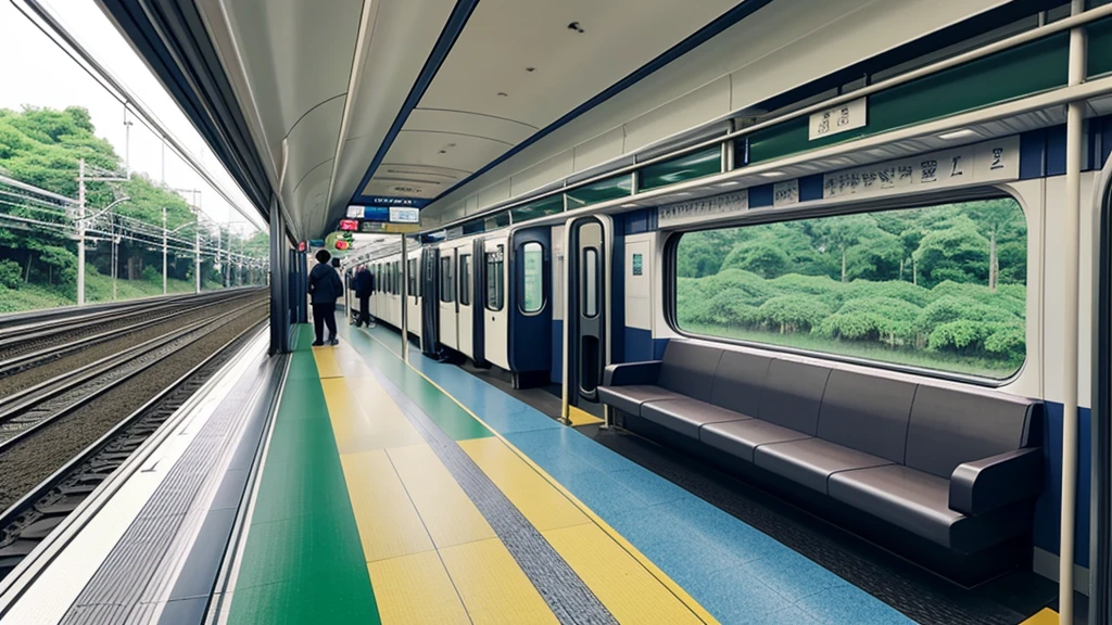View from the Yamanote Line train window