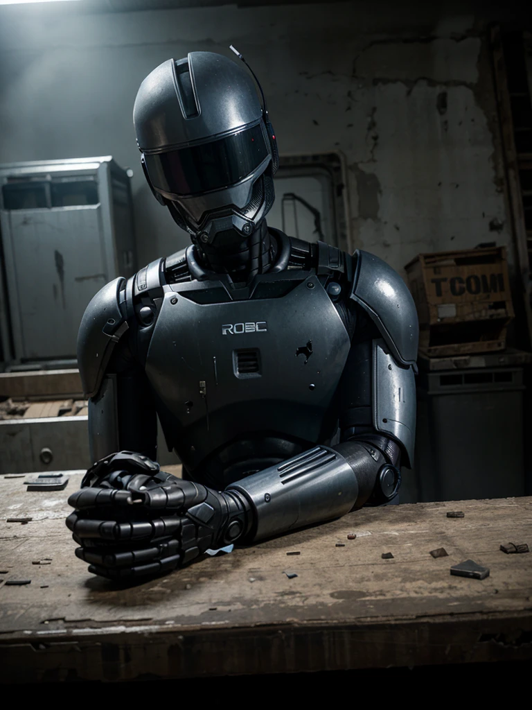 Robocop abandoned after apocalypse