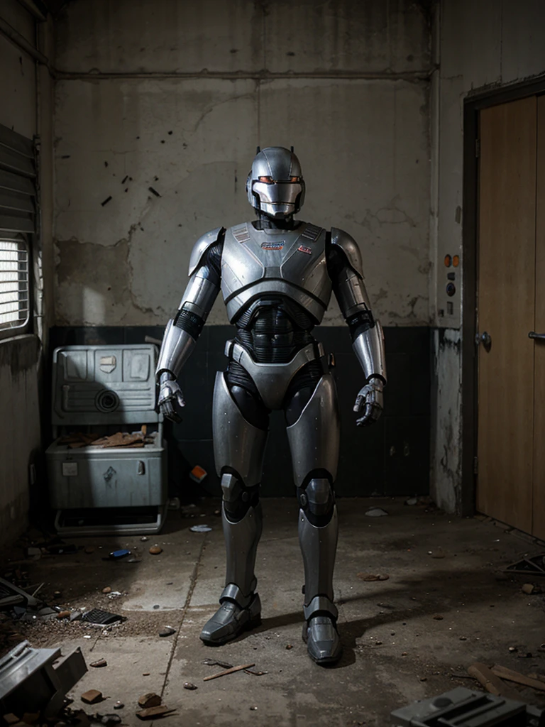 Robocop abandoned after apocalypse