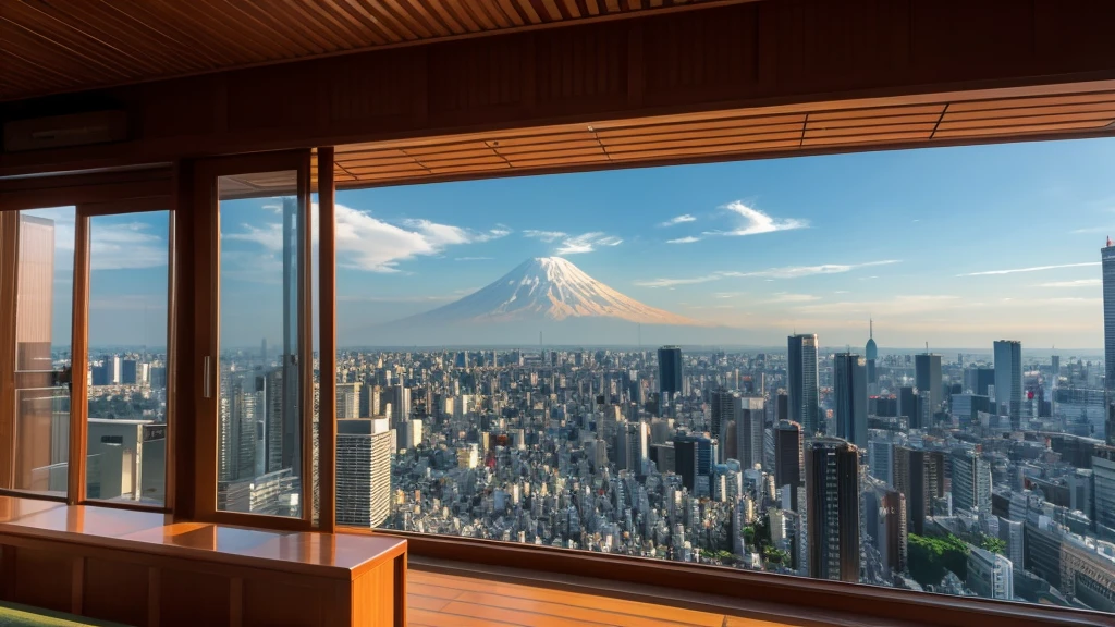 Tokyo scenery、morning