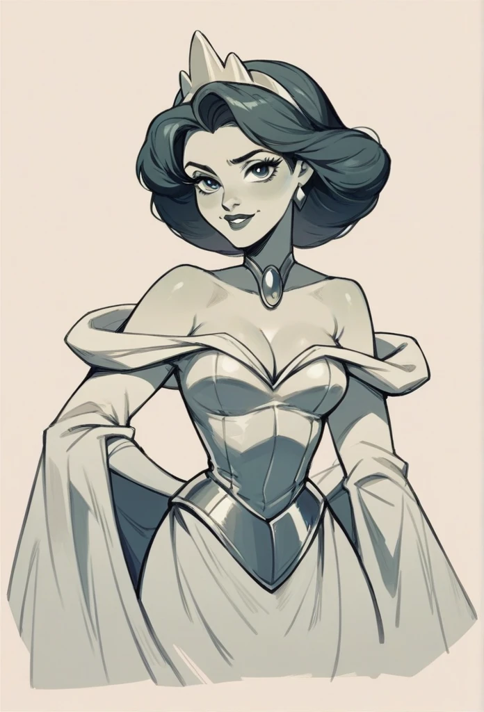 Sexy dressed Disney princess