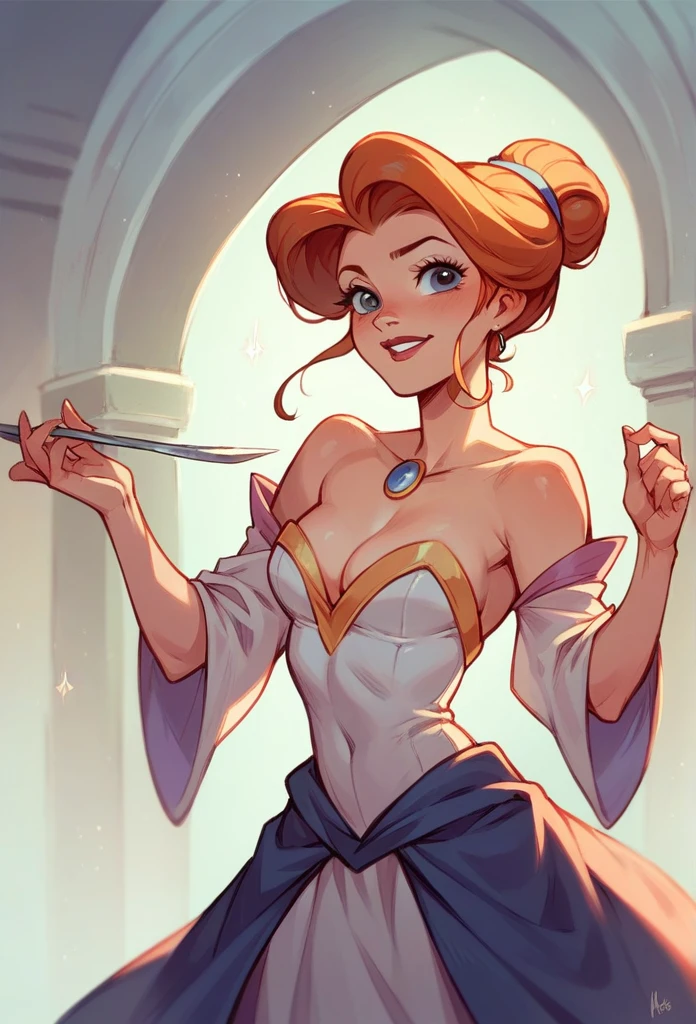Sexy dressed Disney princess 