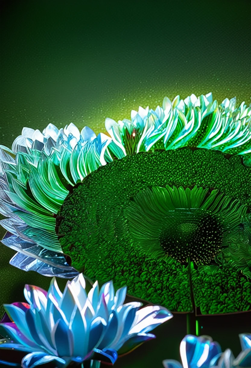 high resolution, Extremely detailed, (1 girl:1.3),(lotus)
BREAK sunshine, reverberation, Experimental photography, Surreal contrasts, Eye-Catching Visuals, Artistic abstraction,
Breaking the art of cutting, Layered contours, Complex Mode, Exquisite craftsmanship, shadow play, Depth and size, Creative Expression,
break art, Frozen sculpture, translucent形式, short-lived beauty, Crystal structure, Exquisite craftsmanship, touch,
Broken Green Eyes,Body Glow,glowing lines,Fluorescence,Glow Example,Sample tracking,flash,萤Light Particles,Backlight,translucent,Light Particles