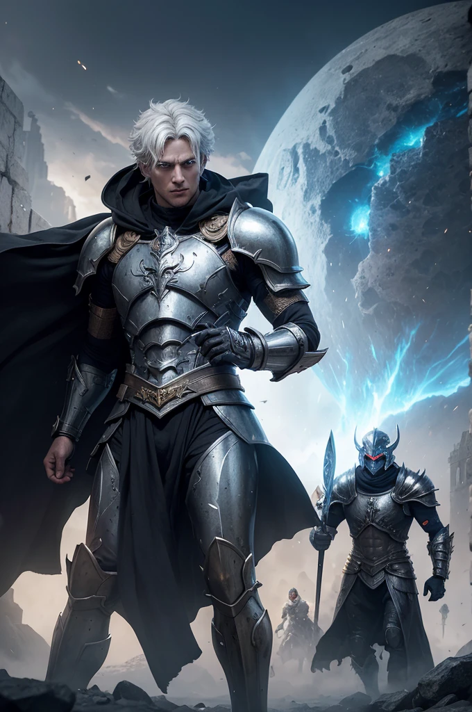 **Apollyon emerged as a legendary warrior, Known for his unbreakable stamina and indomitable courage. Alongside your companions, faced cosmic threats and epic battles that challenged the very existence of the kingdoms. Each of the warriors carried not only the responsibility of protecting the world, but also the burden of fighting the dark power of Dreadon that resided within himself. The saga of Apollyon became an epic marked by heroism and sacrifice, a symbol of hope amidst the chaos that ravaged the kingdoms.**