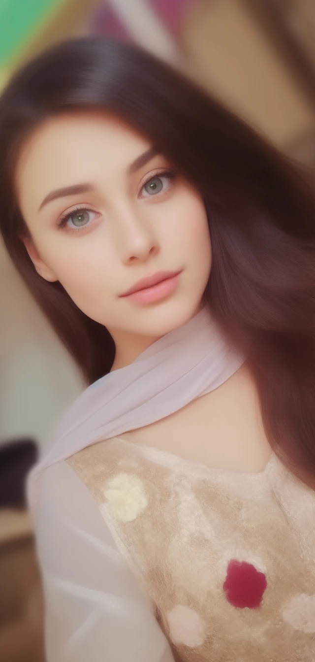 1woman, (realist:0.75), brown hair, long hair, green eyes, dancing, bowling,green eyes,Europeans,selfie,neckline,big breasts, bare legs,whole body,short dress