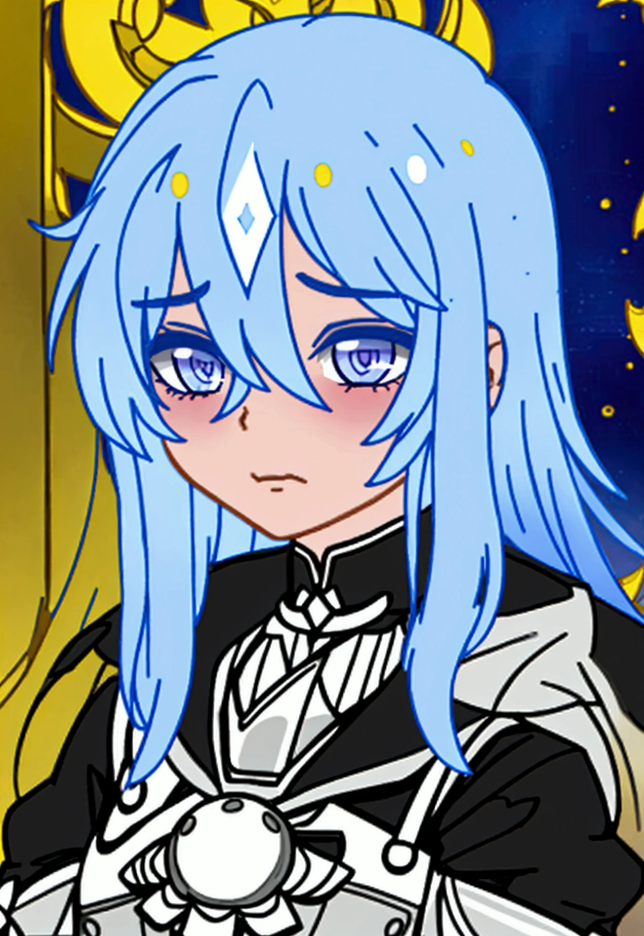 Gacha epic portrait poses (male person)