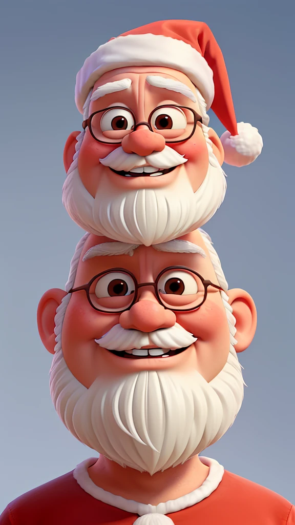 .Santa, known for his humorous nature, cracks a joke that makes Banta laugh, possibly about a funny dream or situation.