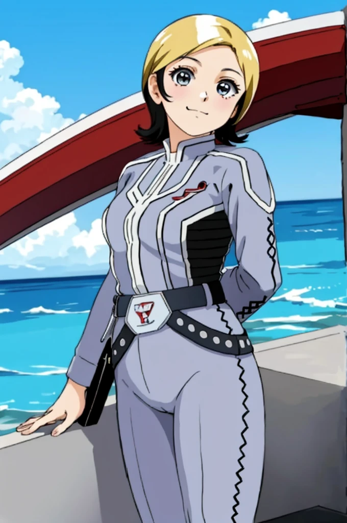 masterpiece, Highest quality, alone,One girl,View your viewers,Outdoor, Cowboy Shot,Ocean,Anime Style,
Ann