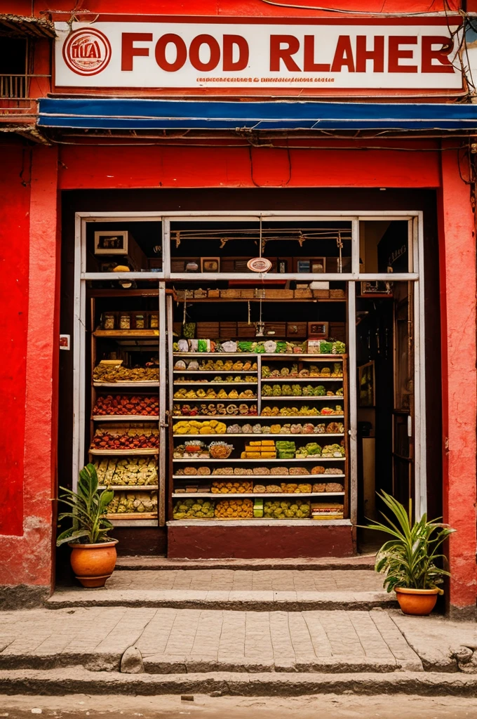 Generates the poster of a food restaurant on the Peruvian coast
