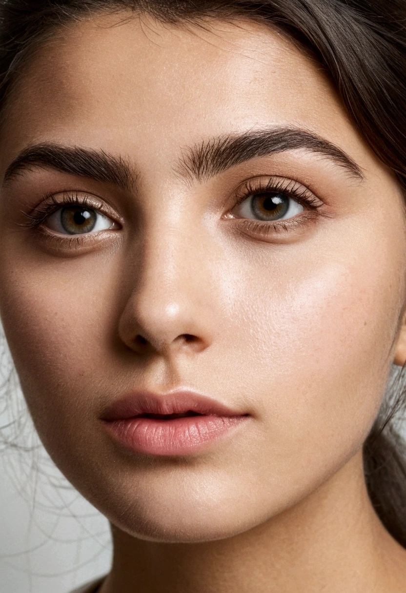 crée moi stp le visage d'une jeune femme qui s'appelle Leyla elle a 20 ans et elle veux faire des photos en sous vêtement