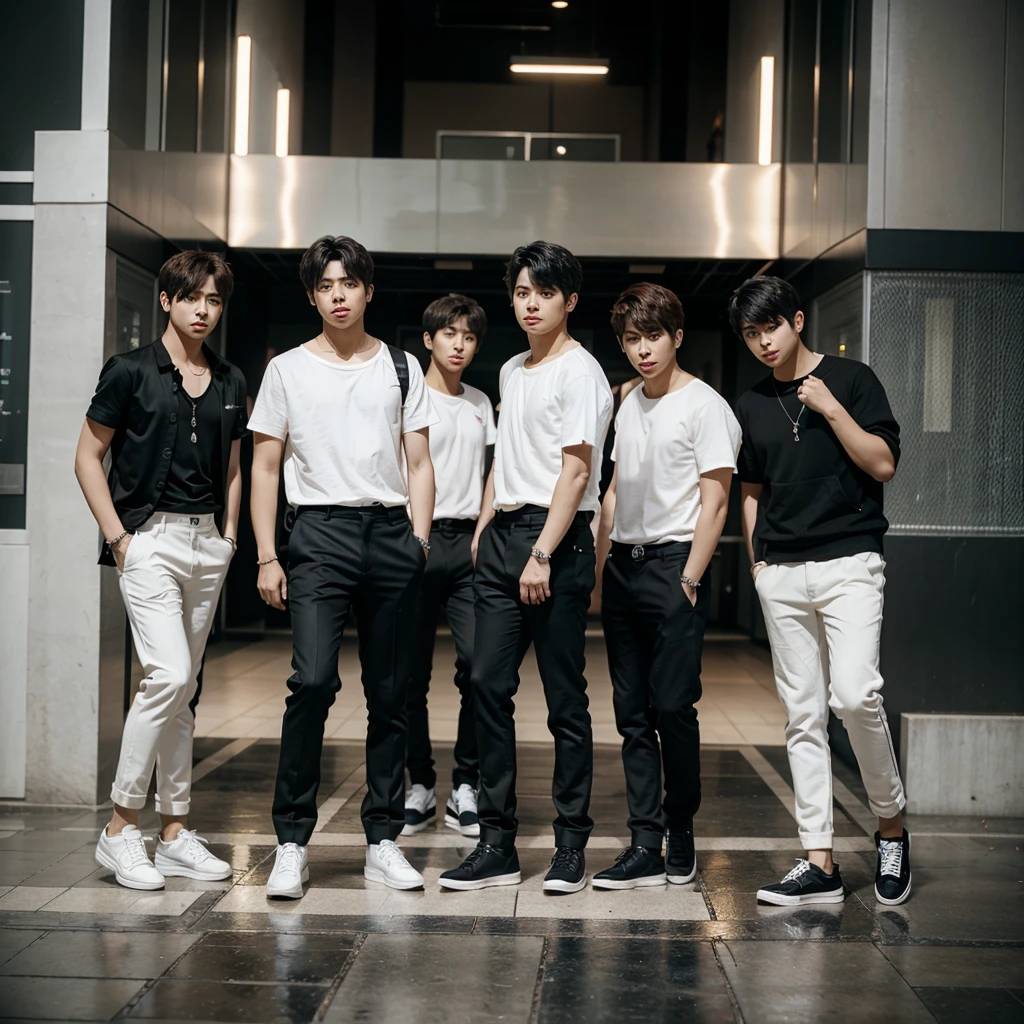 A boy group consisting of 7 members