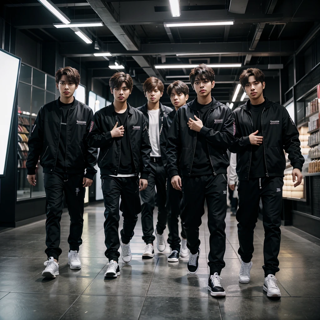 A boy group consisting of 7 members