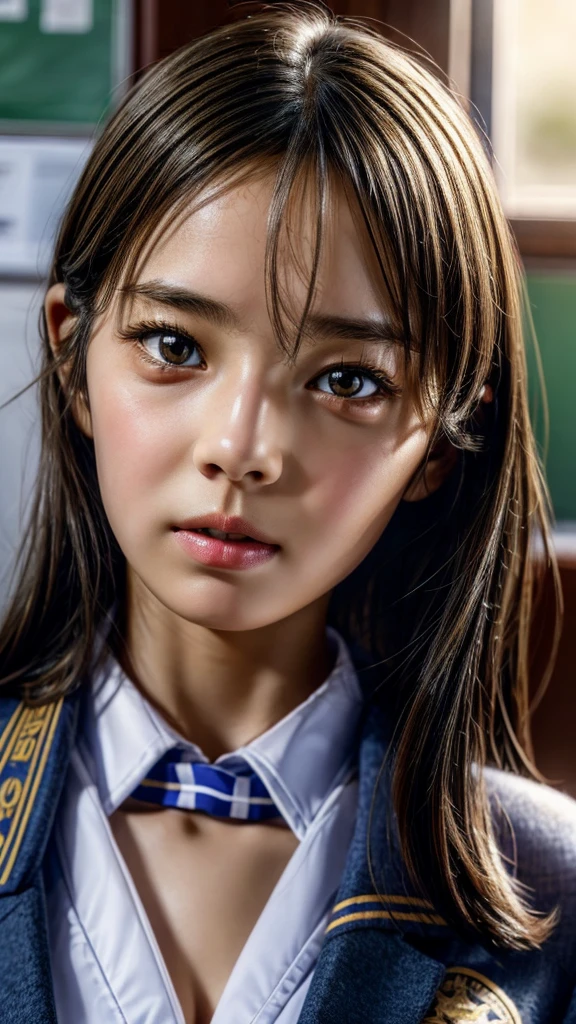 girls,school nurse's office,shy expression,school uniform,physical examination,detailed face,detailed eyes,detailed lips,beautiful detailed skin,photo-realistic,realistic lighting,soft warm colors,highly detailed,intricate details,masterpiece,8k