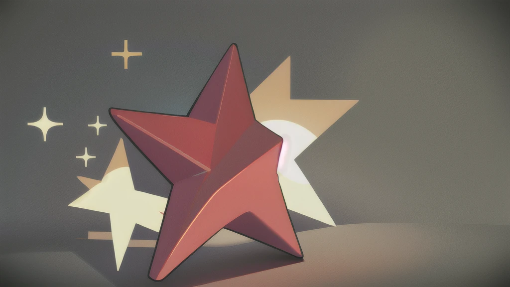 red stars
