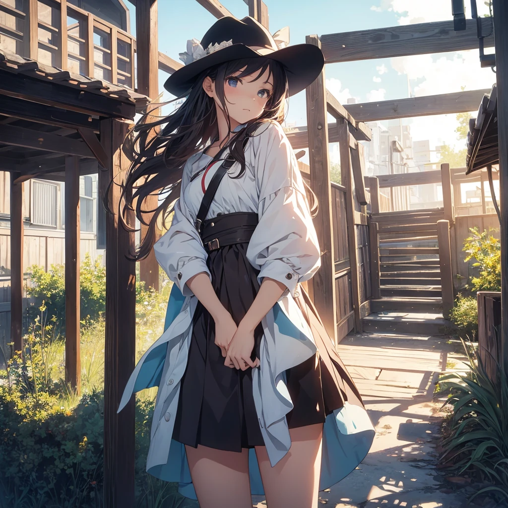 masterpiece, best quality, solo,1girl,looking at viewer,outdoor, cowboy shot,sea,anime style,
anne