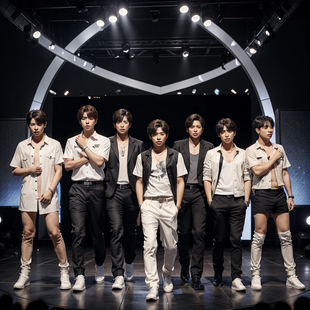 A boy group consisting of 7 members