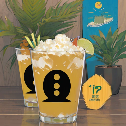 emauromin style, Accurate design of a tropical bar menu, (((professional menu design))), (best quality:1.2), (detailed:1.2), (4k, high resolution), (masterpiece:1.2), ultra-detailed, (realistic, photo-realistic:1.37), A4 format, 4 pages layout, "Green Bar" neon sign title, crocodile silhouette watermark, palm tree silhouettes, wavy line dividers, cat icons as bullet points, cocktail section with palm leaf frames, "420" section with subtle ganja symbols, sand texture background, (beach resort atmosphere:1.1), color sketch, clean lines, simple sans-serif font, clear layout design, modern tropical style, (menu structure:1.2), price alignment, contact information footer, social media icons, QR code on last page, (readability:1.3), balanced composition
