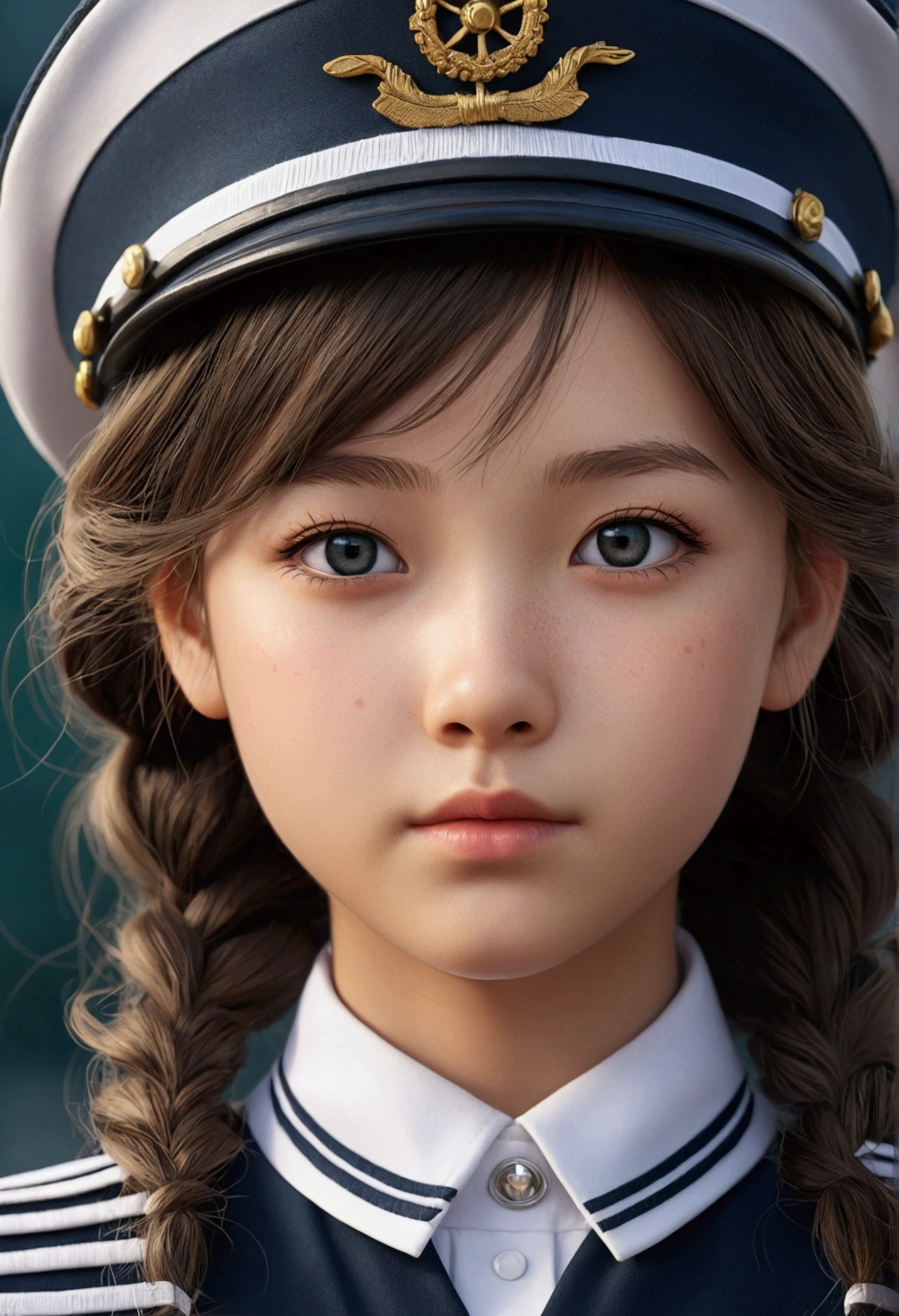 1 girl in,adorable,extremely detailed eye,extra detailed face,hair with lots of detail,8k,resolution,high school girl,seaman uniform