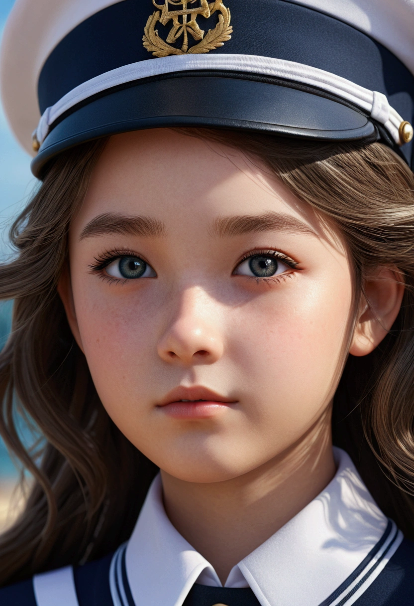 1 girl in,adorable,extremely detailed eye,extra detailed face,hair with lots of detail,8k,resolution,high school girl,seaman uniform