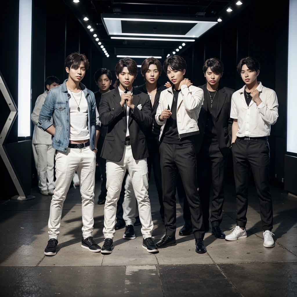 A boy group consisting of 7 members