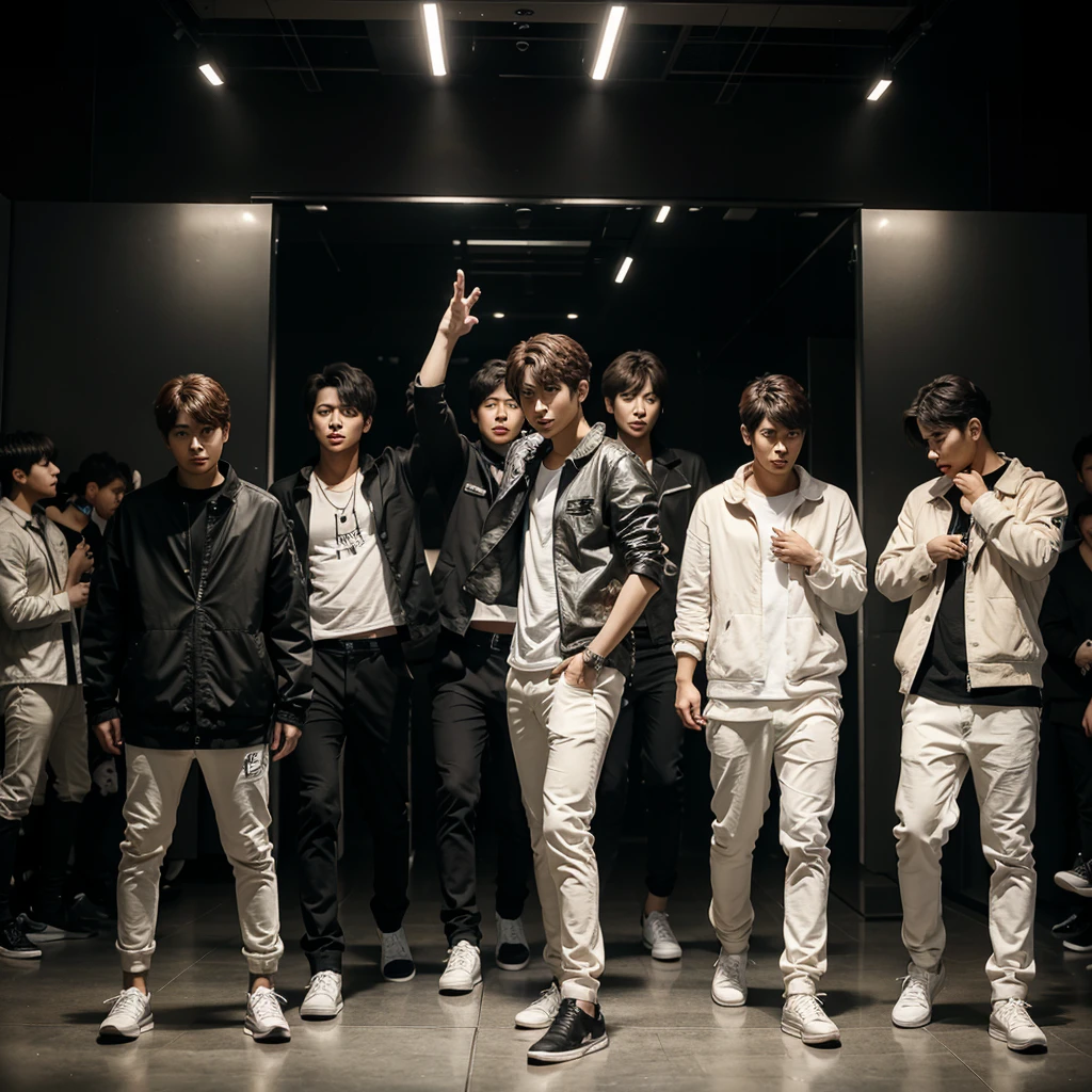 A boy group consisting of 7 members