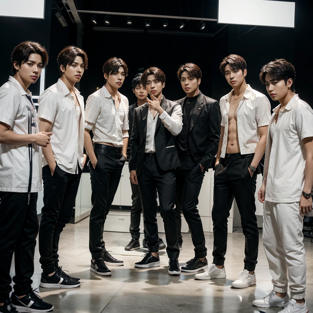 A boy group consisting of 7 members