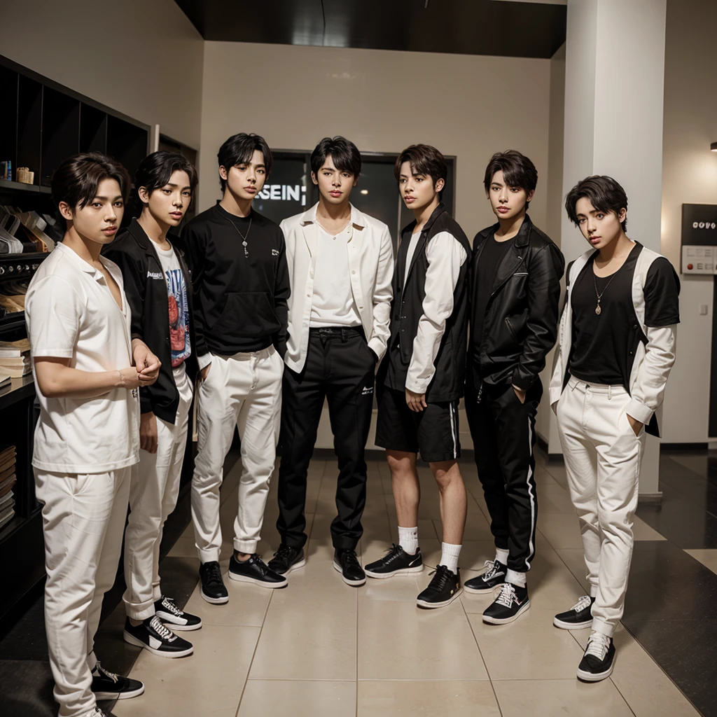 A boy group consisting of 7 members
