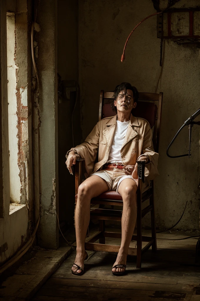 Horror electric chair