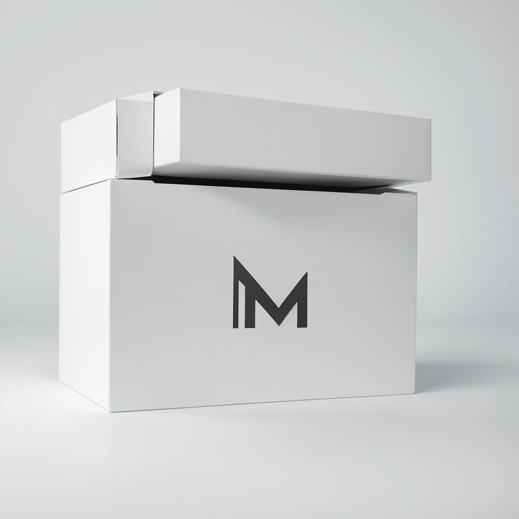 A minimalist logo with the word outside forming a box