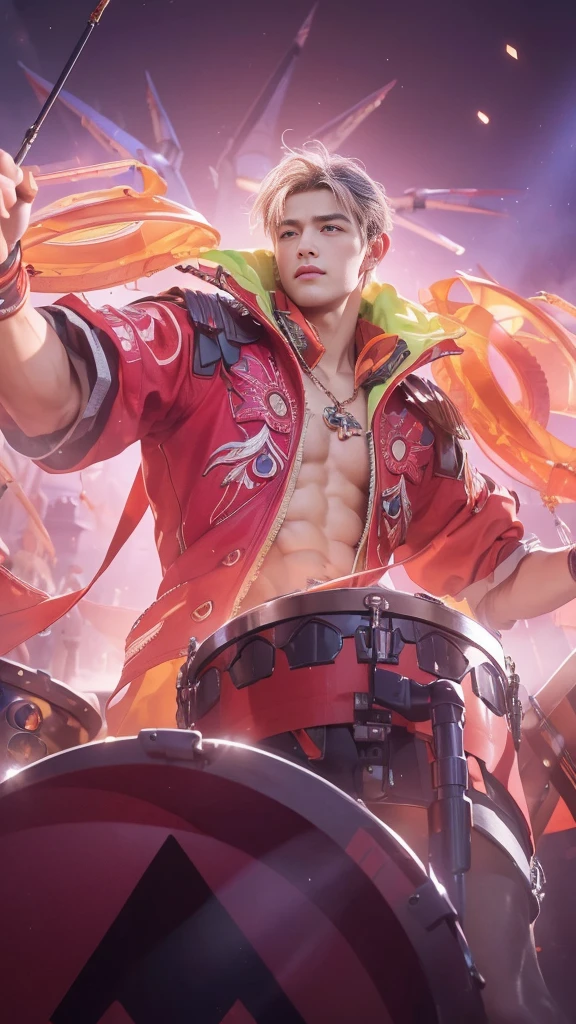 ((Best quality, 8k, Masterpiece :1.3)), upper bod, Sharp focus :1.2, handsome man perfect figure, Highly detailed facial and skin texture, Detailed eyes, Double evelids Interir view, ferpect lighting, Glowing skin,