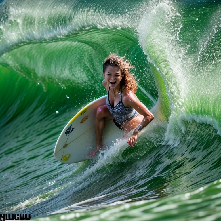 (ZoomedOut:1.28, Wide-shot) ZoomLayer (Epic photo of surfer magazine:1.37). (Full of Water, Everything Wetted:1.4) WetHair (extremely detailed Cute Girl)(SparklingHighlights:1.28), Dynamic Joyful Expressions LifeLike Rendering . Overflowing Gigantic Sideboob (Clearly Visible Beautiful Breast to Buttocks Line) Tiny and Roundly Butt, Detailed wet clothing texture, (Sloppy Surfboard:-1.2) Riding on waves, Sparkling water, TyndallEffect(Starry Water Particles:1.32), {Wet T-shirt}, Whole Body proportions and all limbs are anatomically accurate