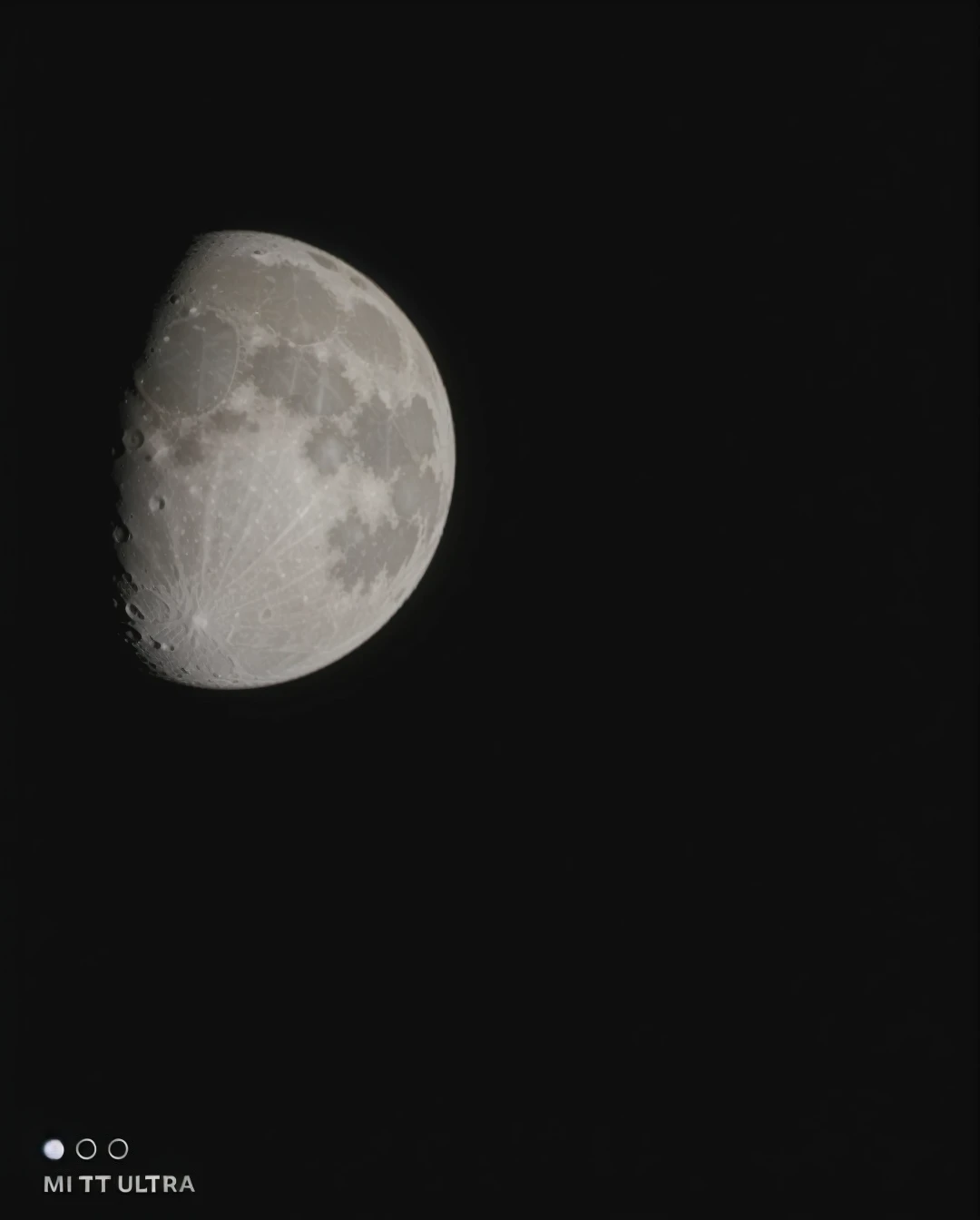 Make it look more like the moon, give it the details, avoid damaging the watermark of the image
